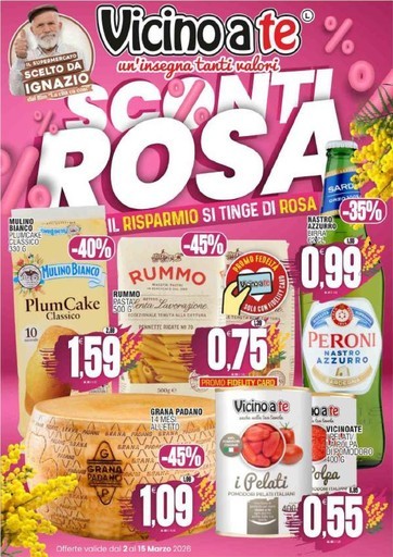 Vicino a te - Sconti rosa