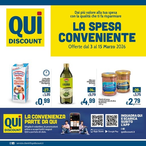 Volantino Qui Discount