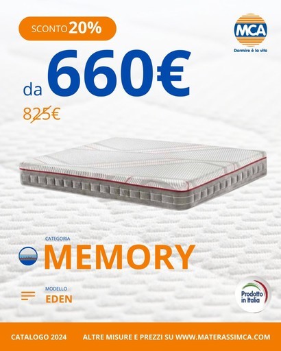 Volantino Mca Materassi
