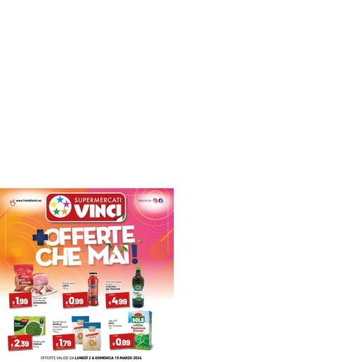 Supermercati Vinci - Offerte Che mai!
