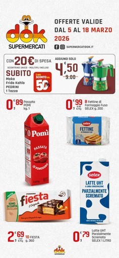Dok - Offerte dal 5 al 18 marzo 2026