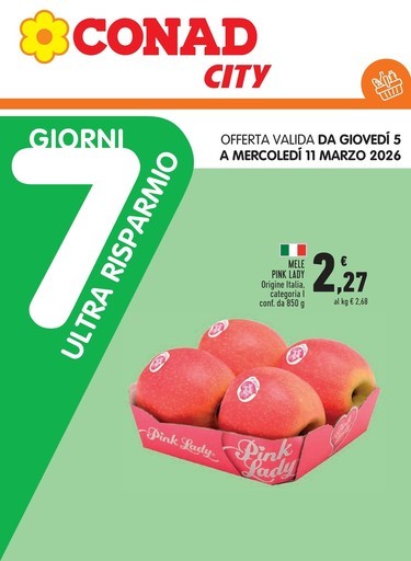 Volantino Conad City