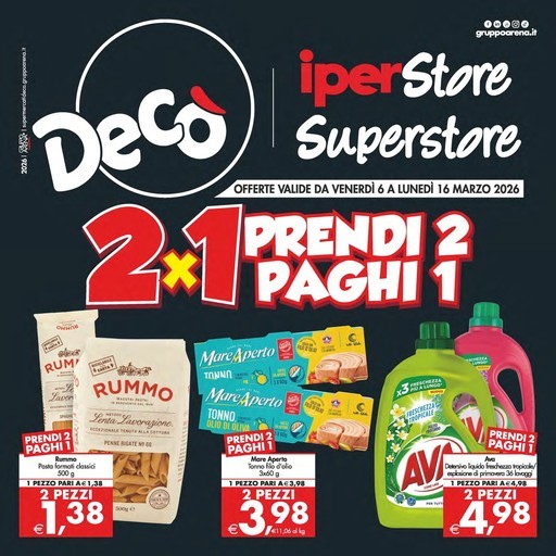 Volantino Supermercati Eurostore