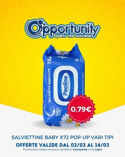 Volantino Opportunity Shop