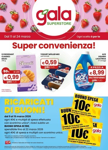 Volantino Gala Supermercati