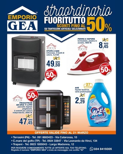 Emporio Gea - Sconti fino al 50%