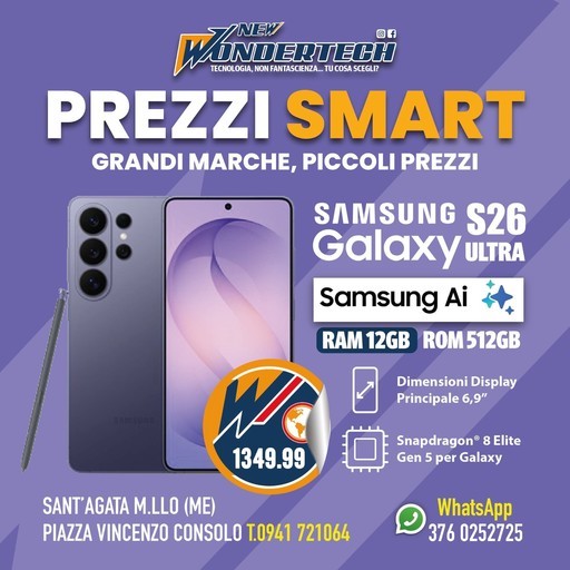 Volantino New Wondertech