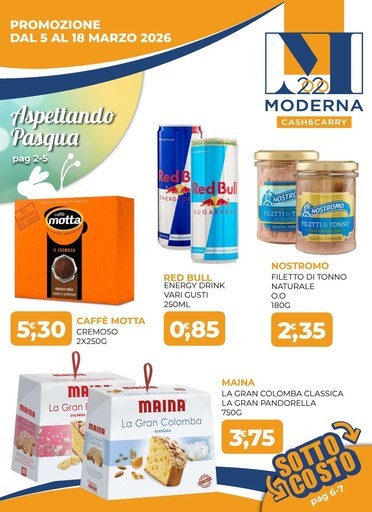 Moderna Cash - PROMOZIONE DAL 5 AL 18 MARZO 2026