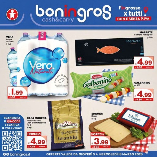 Volantino Boningros Cash and Carry