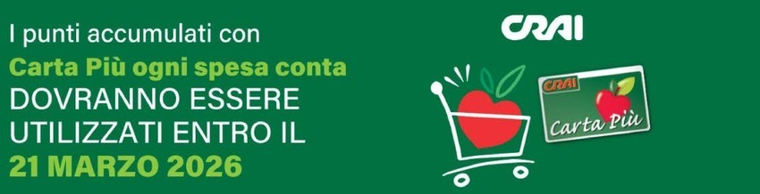CraiGO - Carta Piu ogni spesa conta