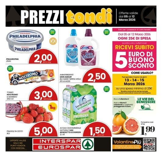 Interspar - Prezzi tondi