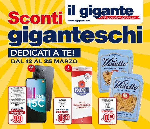 Il gigante - Sconti giganteschi