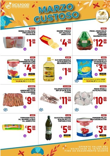 Volantino Sicil Food