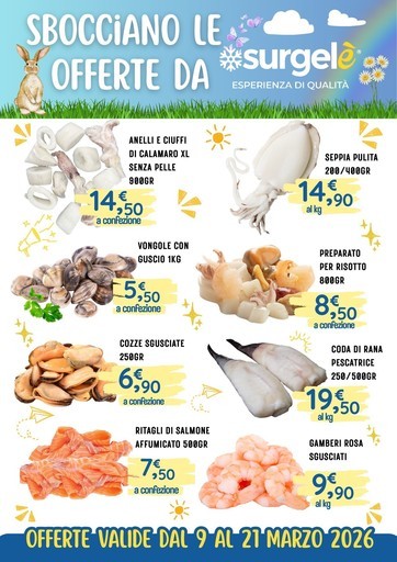 Surgelè - Sbocciano le offerte da