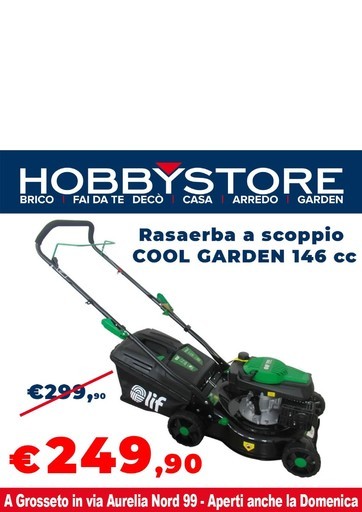 Volantino Hobby store