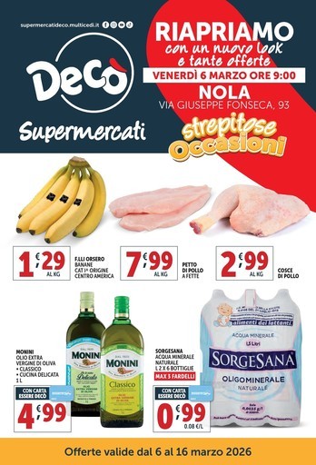 Volantino Deco