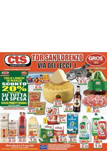 Volantino Cts Supermercati