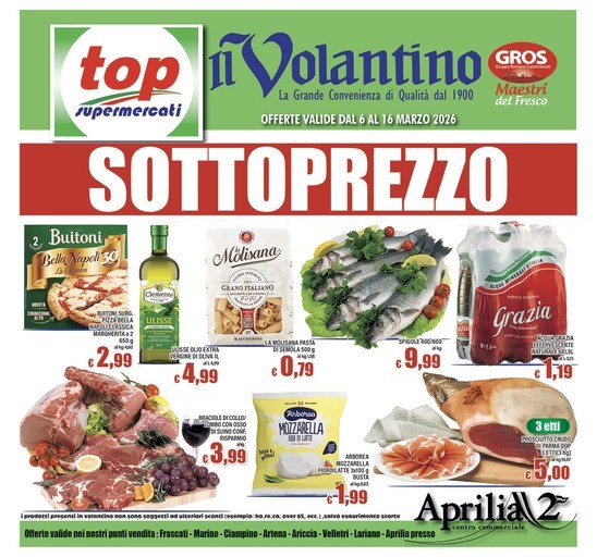 Volantino Top Supermercati
