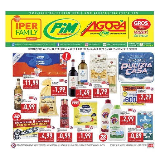 Pim - Promozione valide da 6 marzo a 16 marzo 2026