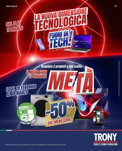 Volantino Trony