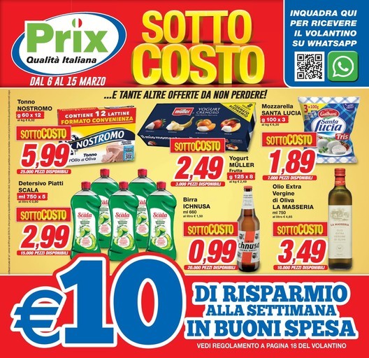 Prix - Sottocosto