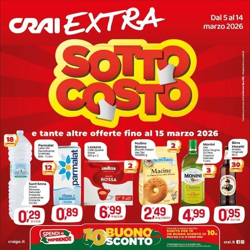 Crai - SOTTOCOSTO