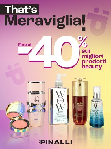 Volantino Profumerie Pinalli