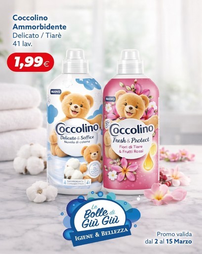 Volantino Le Bolle di Giù Giù