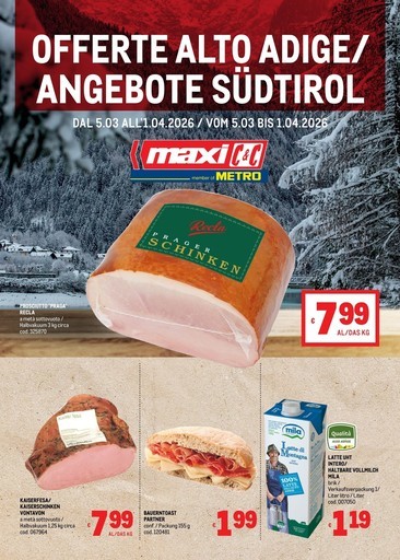 Metro - Offerte Alto Adige