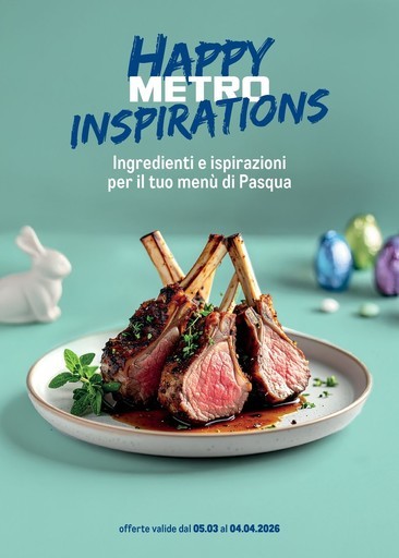 Metro - Catalogo Inspirations Pasqua - 2026