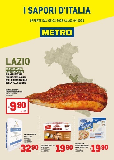Volantino Metro