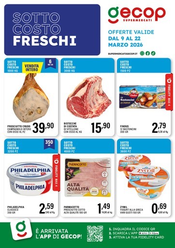 Gecop - Sottocosto freschi