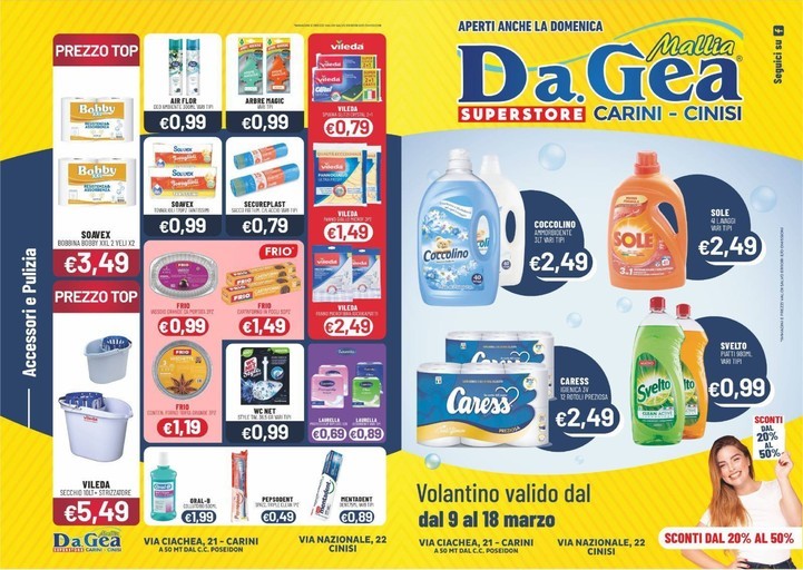Volantino DA.GEA Superstore