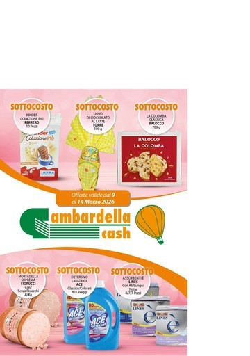 Gambardella Cash - Sottocosto