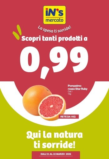 Volantino In's mercato