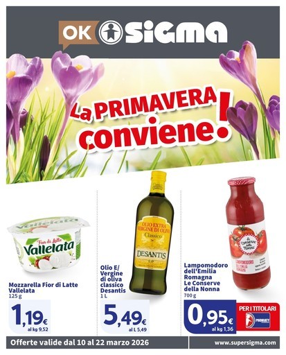 Sigma - La primavera conviene!