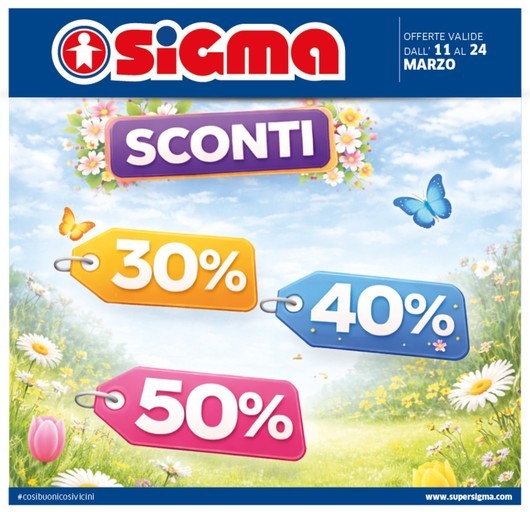 Sigma - Sconti 30% 40%