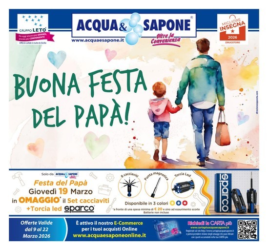 Acqua e Sapone - Buona festa del papa!