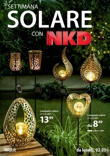 NKD - Settimana solare con NKD