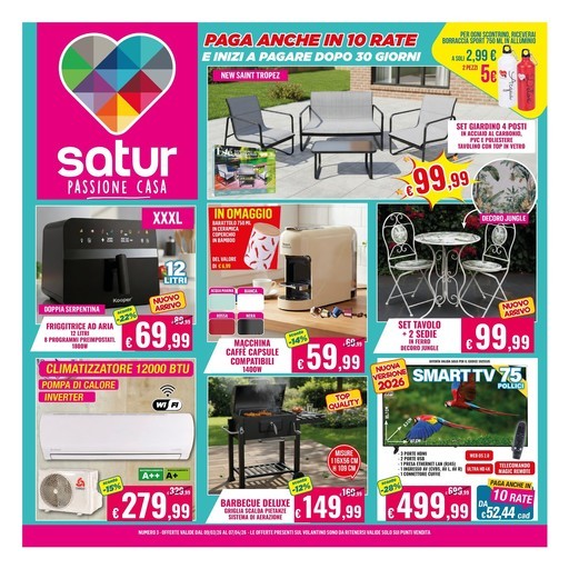 Volantino Satur