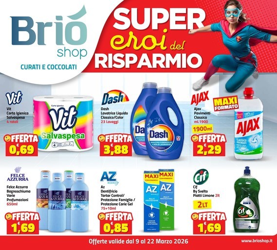 BriòShop - Super eroi del risparmio!