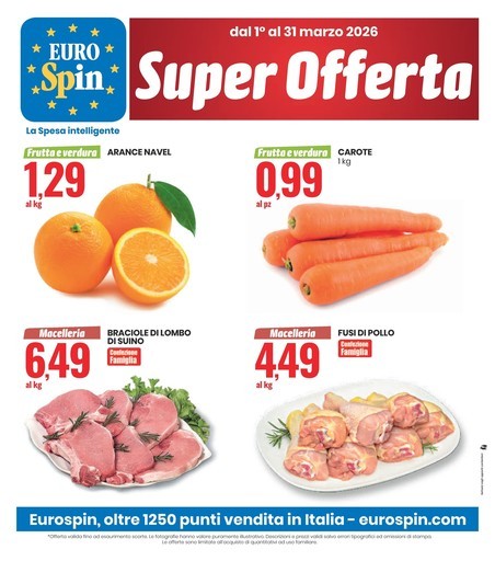 Eurospin - Super Offerta 1-31 marzo