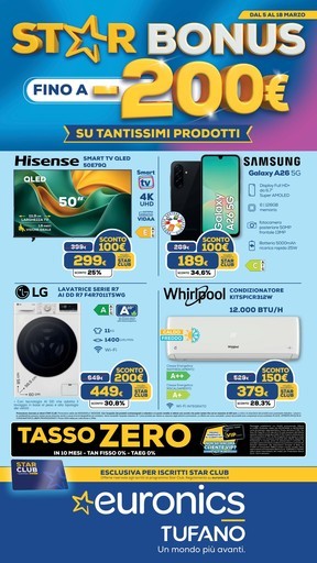 Euronics - STAR BONUS MENO 200
