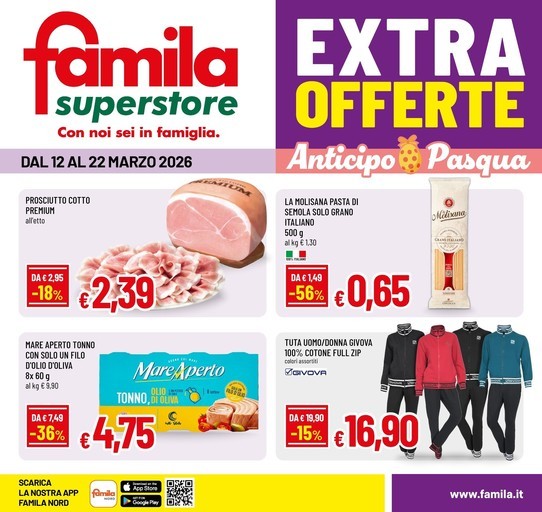 Volantino Famila Superstore