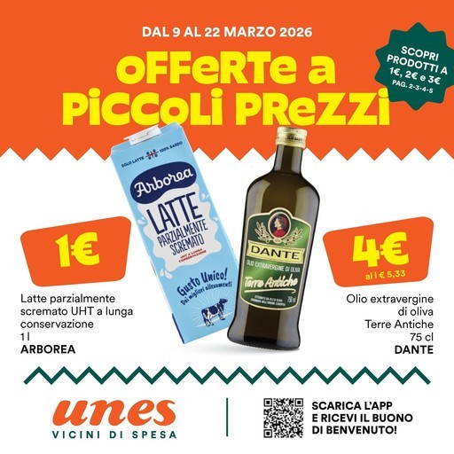 Unes - Offerte a piccoli prezzi