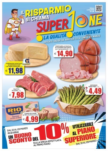 Volantino Supermercato SuperOne