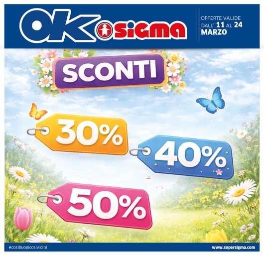 Sigma - Sconti 30% 40% 40%
