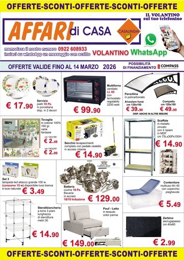 Volantino Affari di casa