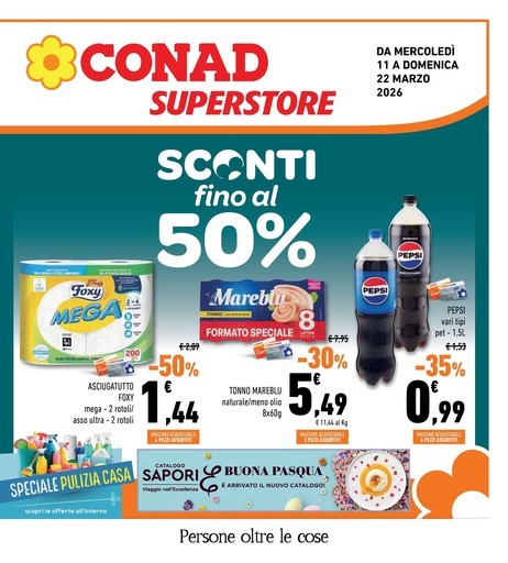 Volantino Conad Superstore