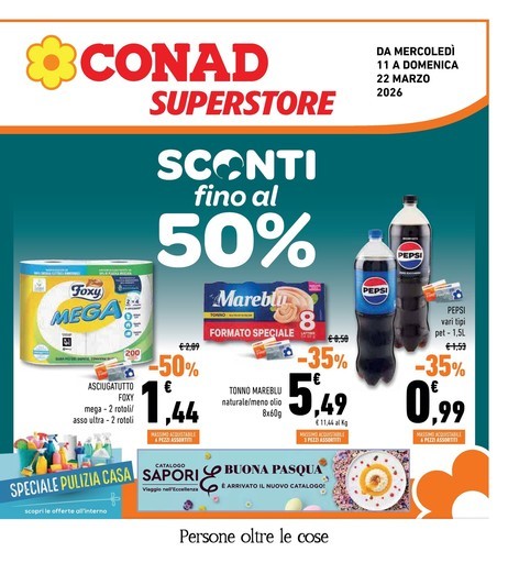 Volantino Conad Superstore